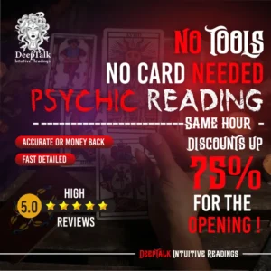 No Tools Psychic Reading | No Cards Needed | Same Hour Energy Insight