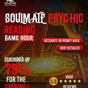 Soulmate Psychic Reading – Same Hour Delivery | Detailed Love Reading PDF