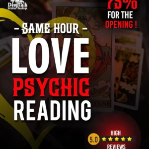 Love Psychic Reading | Same Hour Love Reading | Feelings, Relationship, Future Love & Intuitive Guidance
